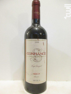 Confiance Merlot - Sintica Winery - 2008 - Rouge