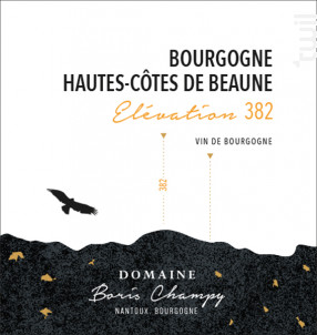 Elévation 382 - Domaine Boris Champy - 2019 - Blanc
