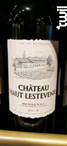 Château Haut Lestevenie - Emmanuel Bichon - 2018 - Rouge