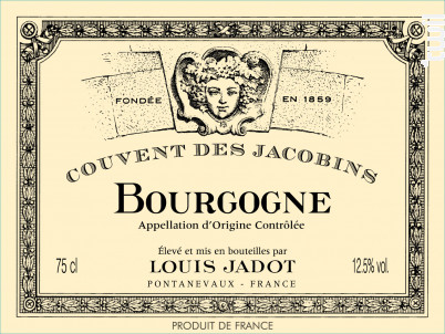 Bourgogne Couvent des Jacobins - Maison Louis Jadot - 2023 - Blanc