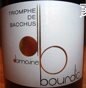 Triomphe de Bacchus - Domaine Bourdic - 2013 - Rouge