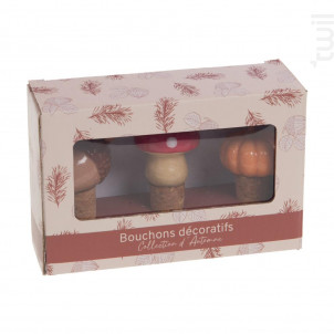 Coffret De 3 Bouchons Forêt - Amadeus -  - 