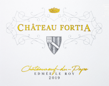 Edmée Le Roy - Château Fortia - 2023 - Blanc