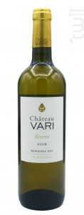 Bergerac blanc sec Réserve - Château Vari - 2020 - Blanc