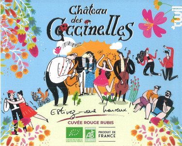 Rouge Rubis - Château des Coccinelles - 2021 - Rouge