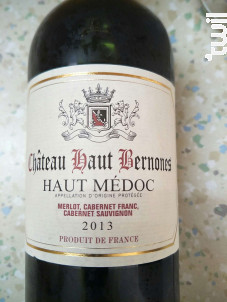 Château Haut Bernones - Château Haut Bernones - 2009 - Rouge