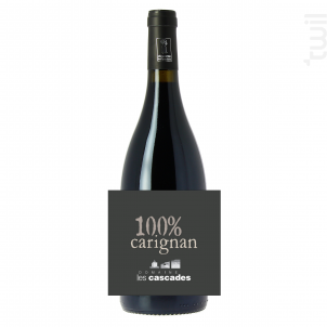 100% Carignan - Domaine les Cascades - 2021 - Rouge