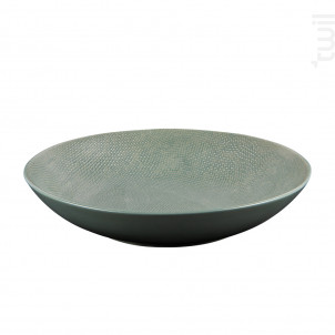 Grande Assiette Creuse Vésuvio Sauge 25 Cm lot De 6 - table passion -  - 
