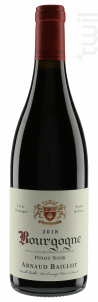 Bourgogne  Pinot Noir - Domaine Arnaud Baillot - 2018 - Rouge
