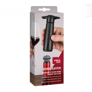 Pompe A Vin Et 2 Bouchons - vacuvin -  - 