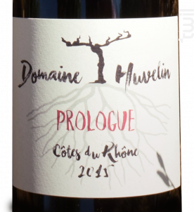 Prologue - Domaine Huvelin - 2015 - Rouge