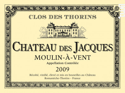 Clos des Thorins - Château des Jacques - 2018 - Rouge