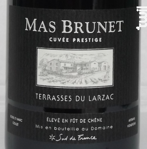 Mas Brunet Cuvée Prestige - Domaine de Brunet - 2020 - Rouge