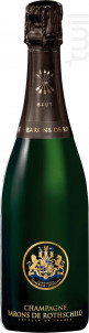 Champagne Rothschild Brut - Barons de Rothschild - Champagne - No vintage - Effervescent