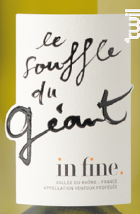 Souffle du Géant - Vin Issu De La Réserve De La Biosphère Du Mont Ventoux - Caravinsérail • La Maison de Cascavel - 2019 - Blanc