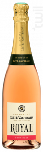 Brut Rosé Royal - Champagne Lété-Vautrain - No vintage - Effervescent