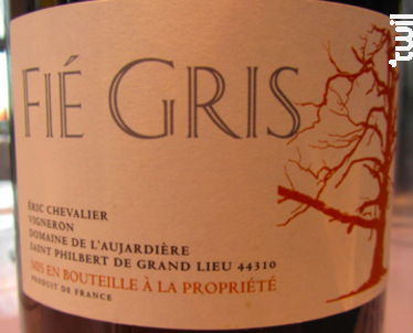Fié Gris - Domaine Eric Chevalier - 2013 - Blanc