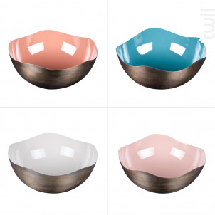 Coupe Ronde En Métal Venizia 20 Cm 1 Modèle Aléatoire - table passion -  - 