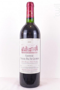 Château du Tour du Pas Saint-Georges - Château Tour du Pas St-Georges - 2000 - Rouge