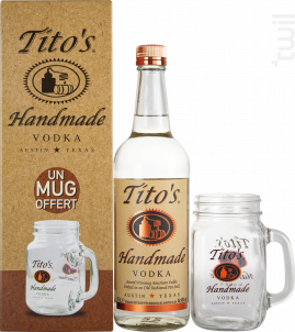 Tito's Handmade Vodka + 1 Mug - Tito's - No vintage - 