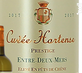 Cuvée d'Hortense Prestige - Cuvée d'Hortense - 2017 - Blanc