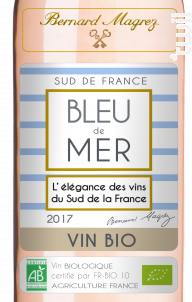 Bernard Magrez Bleu De Mer Bio 2018 Vin De Pays D Oc Rose Wine