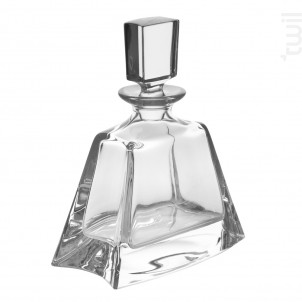 Carafe Flat En Cristal Hauteur 21 Cm - table passion -  - 