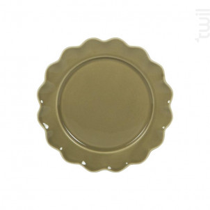 Assiette À Dessert Verte Agra 21 Cm lot De 6 - table passion -  - 