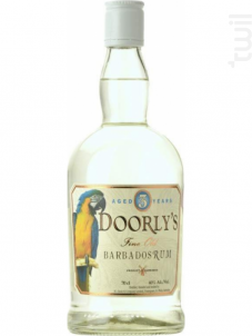 Rhum Foursquare Doorly's 3 Ans - Blanc - Distillerie Foursquare - No vintage - 