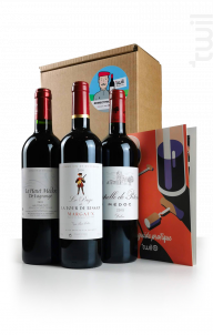 Coffret Bordeaux Rive Gauche - Domaine TWIL - No vintage - Rouge