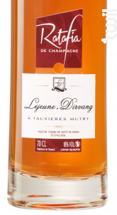 Ratafia de Champagne - Champagne Lejeune-Dirvang - No vintage - Effervescent