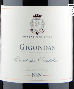 Secret des Dentelles - Maison François-Xavier Nicolas - 2022 - Rouge