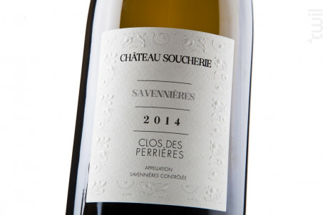 Savennières Clos des Perrières - Château Soucherie - 2004 - Blanc