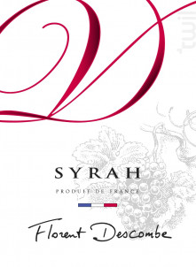 SYRAH - Famille Descombe - No vintage - Rouge