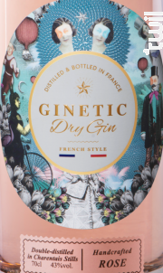 GINETIC Gin rose - Distillerie des Moisans - No vintage - Rosé