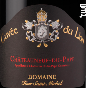 Cuvée du Lion - Domaine Tour Saint Michel - 2019 - Rouge