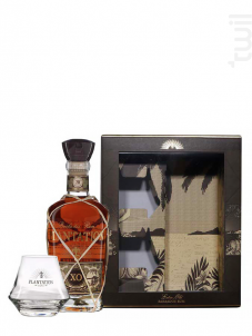 Rum Xo 20th Anniversary Coffret 2 Verres - Plantation - No vintage - 