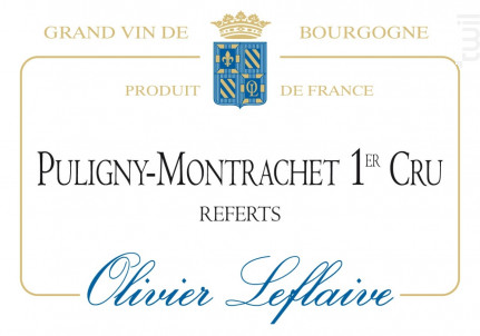 Puligny-Montrachet Premier Cru Referts - Maison Olivier Leflaive - 2022 - Blanc