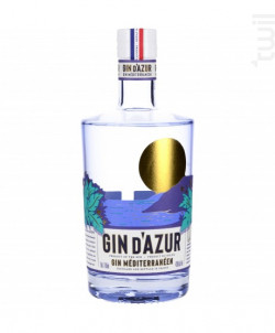 Gin D'azur 43° - Gin d'azur - No vintage - 
