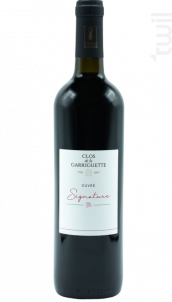 Signature Rouge - Clos de la Garriguette - No vintage - Rouge