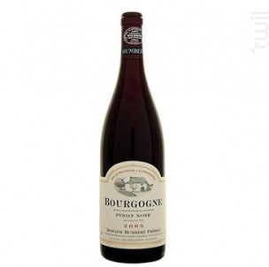 Bourgogne Pinot Noir - Domaine Humbert Frères - 2019 - Rouge