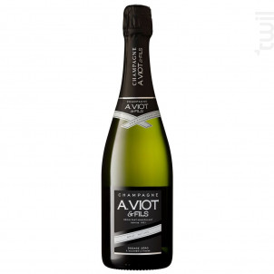 Brut Nature - Zéro Dosage - Champagne A. Viot & Fils - No vintage - Effervescent