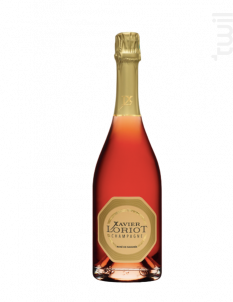 Rosé de saignée brut - blanc de noirs - Champagne Xavier Loriot - No vintage - Effervescent
