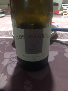 Clos des Grives - Domaine Laurent Combier - 2023 - Blanc