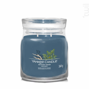 Bougie Signature Cèdre Marin Modèle Moyen - Yankee Candle -  - 