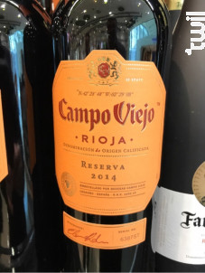 Campo Viejo Rioja Reserva - Campo Viejo - 2000 - Rouge