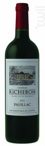 Château Richebon - Maison Cordier - 2011 - Rouge