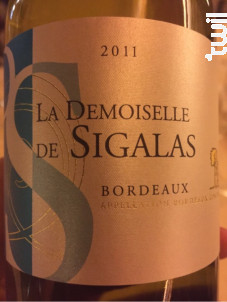 La Demoiselle de Sigalas - Château Sigalas Rabaud - 2014 - Blanc