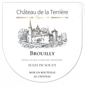 Brouilly • Cuvée Jules du Souzy - Château de la Terrière - 2018 - Rouge