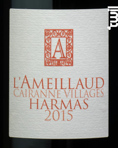 Harmas - Domaine l'Ameillaud - 2015 - Rouge
